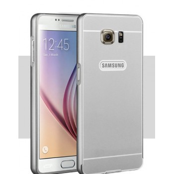 Двухкомпонентный чехол с металлическим бампером и поликарбонатной накладкой для Samsung Galaxy S6