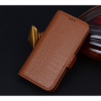 Кожаный чехол портмоне (нат. кожа крокодила) для Huawei Honor 4X