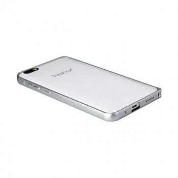 Металлический бампер для Huawei Honor 4X Белый