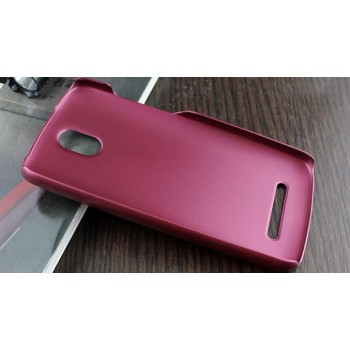 Пластиковый чехол серия Metallic для HTC Desire 500 Пурпурный