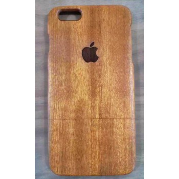 Эксклюзивный деревянный чехол сборного типа с лазерной гравировкой логотипа для Iphone 6 Plus 
