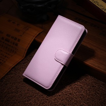 Чехол портмоне подставка с защелкой для Alcatel One Touch Idol Mini Розовый