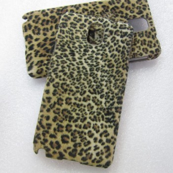 Эксклюзивный пластиковый дизайнерский чехол с аппликацией ручной работы серия Леопард для Samsung Galaxy Note 3 