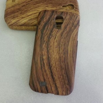 Пластиковый дизайнерский чехол с деревянной текстурой для Samsung Galaxy S4 Mini 