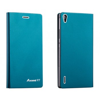 Оригинальный ультратонкий клеевой чехол для Huawei Ascend P7 Синий
