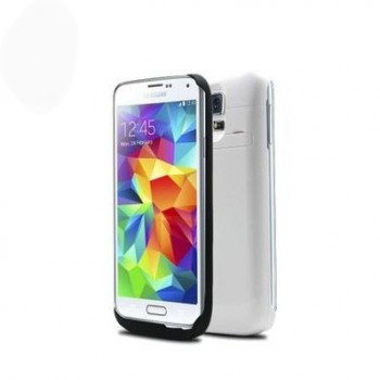 Чехол аккумулятор 4800 mAh для Samsung Galaxy S5 Белый