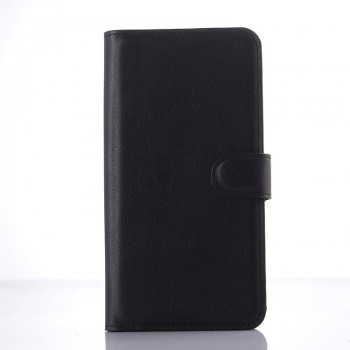 Чехол портмоне подставка с защелкой для ZTE Blade S6 Plus Черный