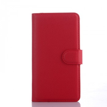 Чехол портмоне подставка с защелкой для ZTE Blade L3 Красный