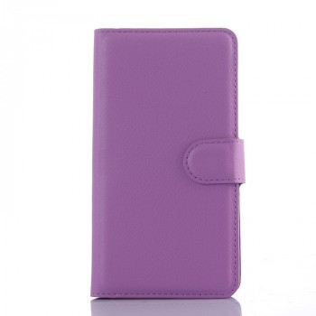Чехол портмоне подставка с защелкой для ZTE Blade L3 Фиолетовый