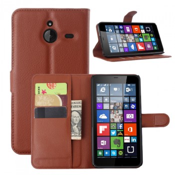 Чехол портмоне подставка с защелкой для Microsoft Lumia 640 XL