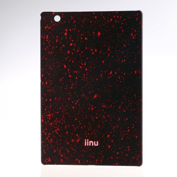 Пластиковый матовый дизайнерский чехол с голографическим принтом Звезды для Sony Xperia Z4 Tablet Красный
