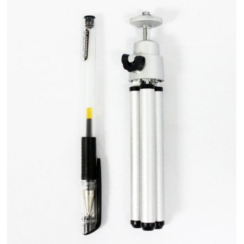 Универсальный трипод-штатив для гаджетов на телескопических ножках (длина 9-15 см) Белый