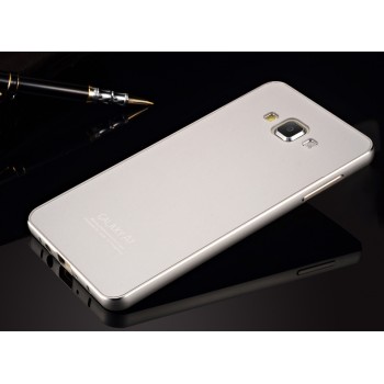Гибридный металлический двухкомпонентный чехол с поликарбонатной крышкой для Samsung Galaxy A7 Белый