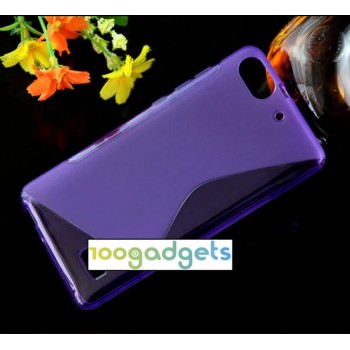 Силиконовый S чехол для Huawei Honor 4C Фиолетовый