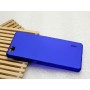 Пластиковый матовый Металлик чехол для Huawei P8 Lite, цвет Синий