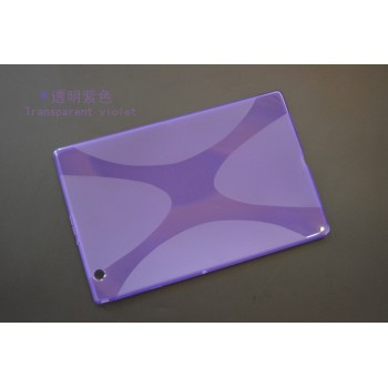 Силиконовый матовый X чехол для Sony Xperia Z4 Tablet Фиолетовый