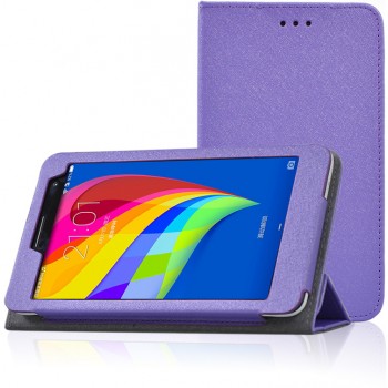 Чехол подставка с рамочной защитой для Huawei MediaPad T1 7.0/T2 7.0 Фиолетовый