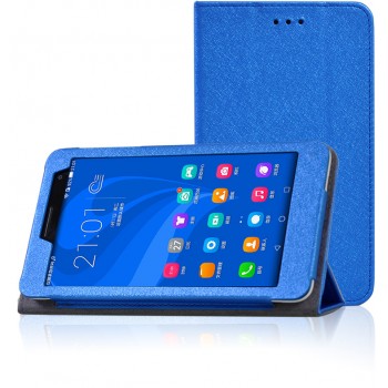 Чехол подставка с рамочной защитой для Huawei MediaPad T1 7.0/T2 7.0 Синий