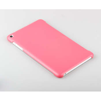 Пластиковый матовый чехол для Huawei MediaPad T1 8.0 Розовый