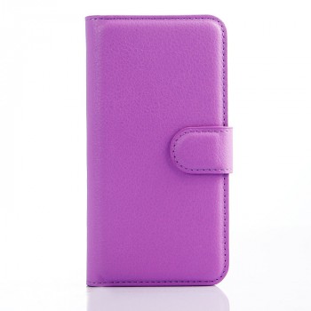 Чехол портмоне подставка с защелкой для Alcatel One Touch Idol 3 (4.7) Фиолетовый