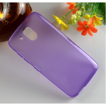 Силиконовый глянцевый чехол для HTC Desire 526 Фиолетовый
