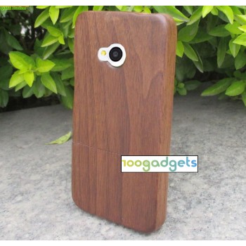 Эксклюзивный натуральный деревянный чехол сборного типа для HTC One (M7) Dual SIM
