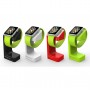 Поликарбонатная подставка для зарядки Apple Watch Series 1/2/3/4, цвет Зеленый