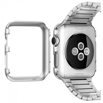 Пластиковый ультратонкий премиум чехол накладка для Apple Watch 38мм