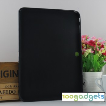 Силиконовый матовый чехол для Samsung Galaxy Tab 4 10.1 Черный