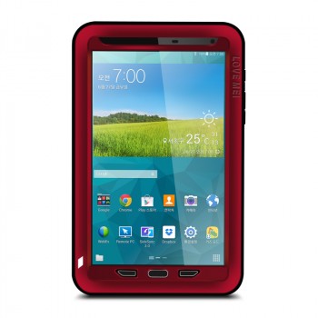 Силиконовый чехол экстрим защита для Samsung Galaxy Tab S 8.4 Красный