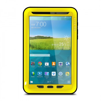 Силиконовый чехол экстрим защита для Samsung Galaxy Tab S 8.4 Желтый