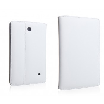 Кожаный чехол подставка для Samsung GALAXY Tab 4 7.0 Белый