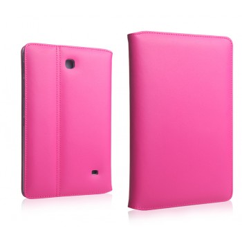 Кожаный чехол подставка для Samsung GALAXY Tab 4 7.0 Пурпурный
