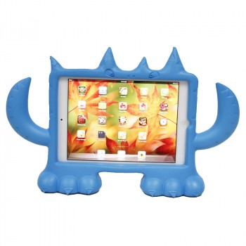 Антиударный силиконовый детский чехол подставка для Ipad Mini 1/2/3 Синий