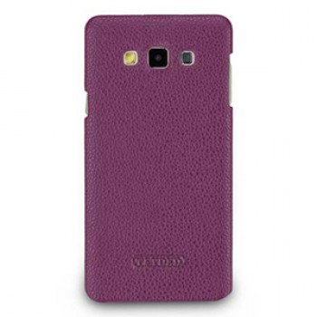 Кожаный чехол накладка (нат. кожа) для Samsung Galaxy A7 