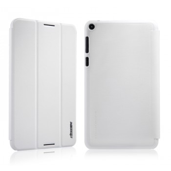 Чехол флип подставка сегментарный для Asus FonePad 8 Белый