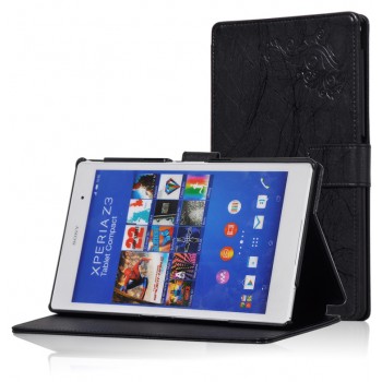Чехол подставка текстурный для Sony Xperia Z3 Tablet Compact Черный