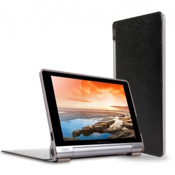 Чехол подставка на поликарбонатной основе текстура Золото для Lenovo Yoga Tablet 10