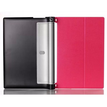 Кожаный чехол подставка для Lenovo Yoga Tablet 2 8 Пурпурный