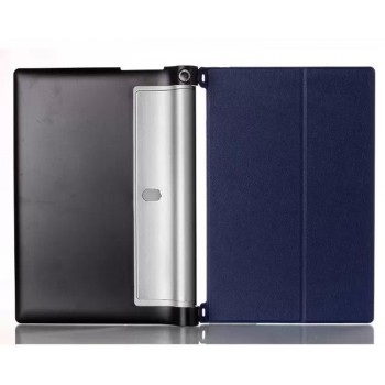 Кожаный чехол подставка для Lenovo Yoga Tablet 2 8 Синий