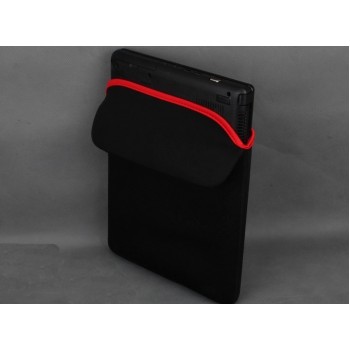 Ударостойкий водонепроницаемый эластичный неопреновый мешок (вспененный наполнитель) для планшетов с диагональю 7 дюймов Черный