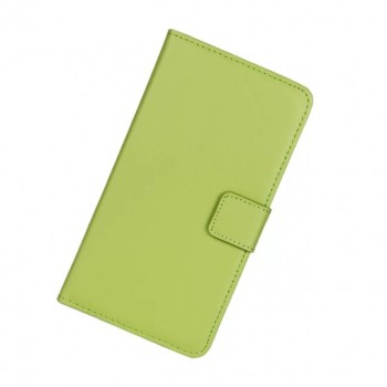 Чехол портмоне подставка на пластиковой основе на магнитной застежке для Sony Xperia X Performance  Зеленый