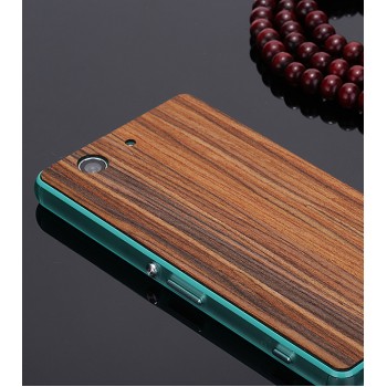 Экстратонкая клеевая натуральная деревянная накладка для Sony Xperia Z3 Compact