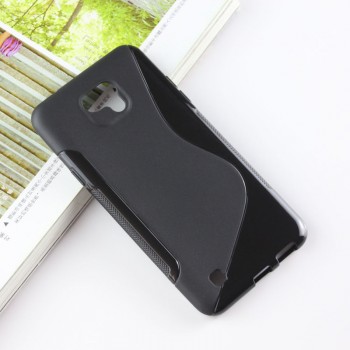 Силиконовый матовый полупрозрачный чехол с дизайнерской текстурой S для LG X cam 