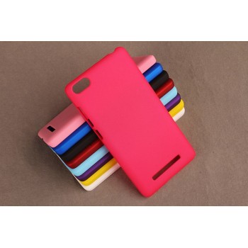 Пластиковый непрозрачный матовый чехол для Xiaomi Mi4i  Пурпурный