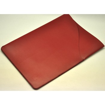 Кожаный мешок с отсеком для карт для Ipad Pro  Красный
