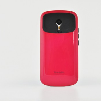 Силиконовый глянцевый непрозрачный чехол для Meizu M2 Note Красный