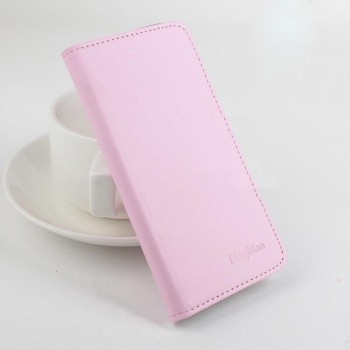 Чехол портмоне подставка на силиконовой основе на магнитной защелке для Sony Xperia C4 Розовый