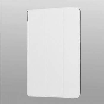 Сегментарный чехол книжка подставка на непрозрачной поликарбонатной основе для Lenovo Tab 2 A7-20  Белый