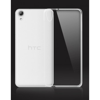 Силиконовый матовый транспарентный чехол для HTC Desire 828 
